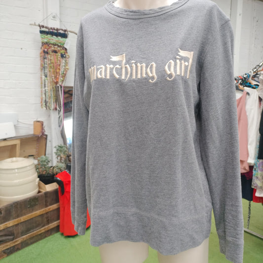 Karen Walker Marching Girl Sweater size 12